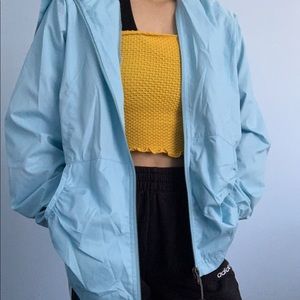 Light Blue Hannah Windbreaker